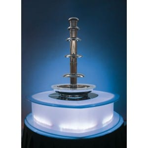 Base iluminada para Fuentes de Chocolate