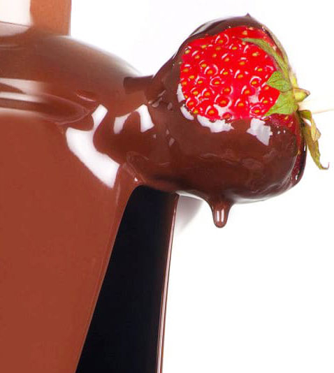 Imagen de fresa cubierta de Chocolate